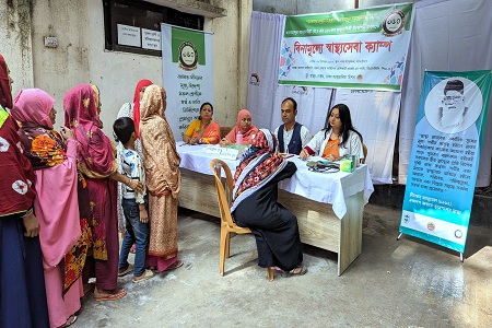 Free Health Care Initiative Benefits 203 Individuals in Hazaribagh